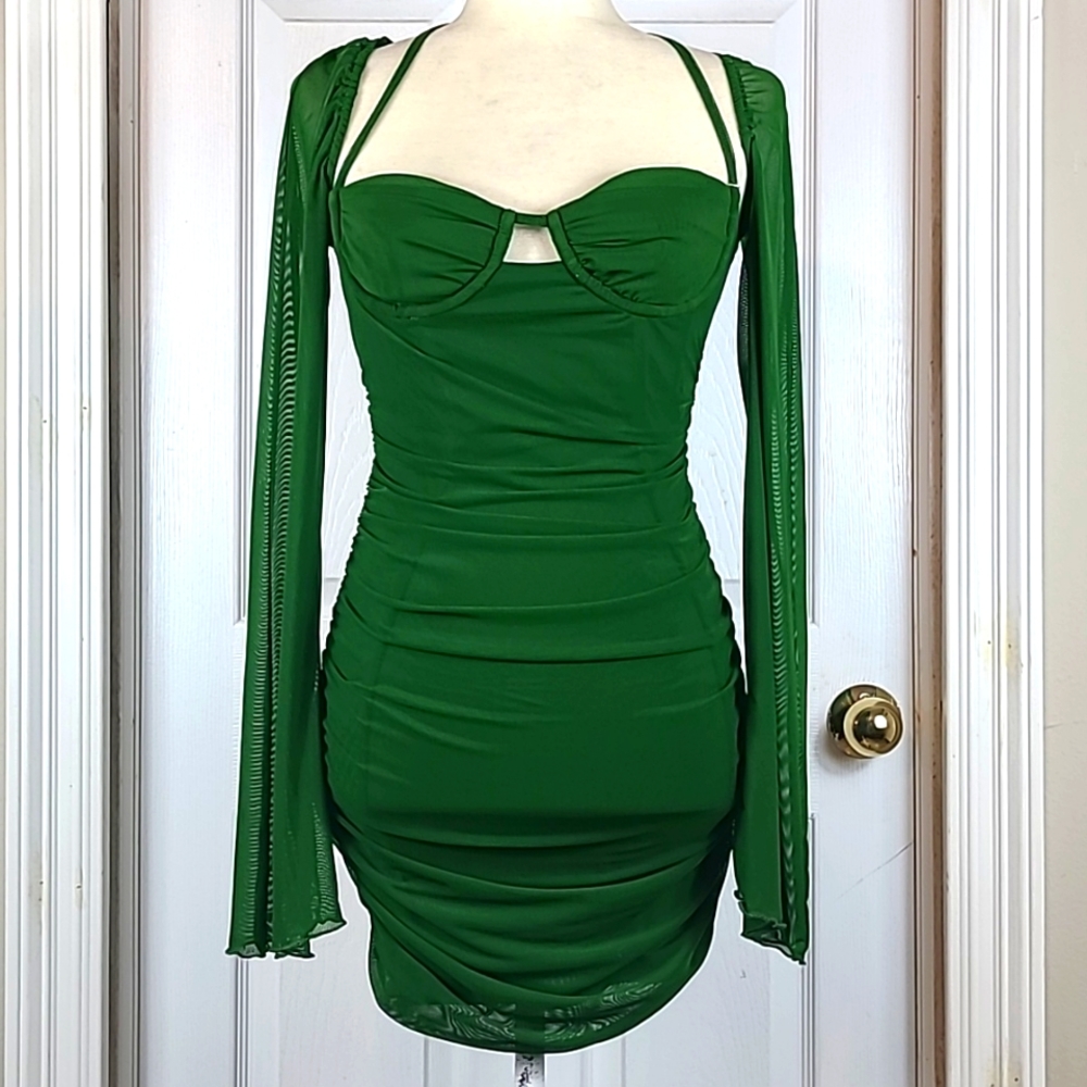 Miss Lola Salty Bodycon Dress NWT